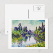 Goedemorgen, bij Vetheuil Claude Monet Briefkaart (Voorkant / Achterkant)