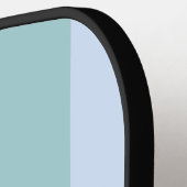Goedemorgen blauw gestreept pickleball paddle (Links Detail)