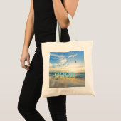 Goedemorgen Blauwe Lucht Tote Bag (Voorkant (product))