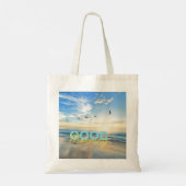 Goedemorgen Blauwe Lucht Tote Bag (Achterkant)