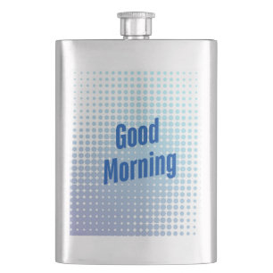 Goedemorgen Blauwe Stippen Flacon