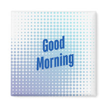 Goedemorgen Blauwe Stippen