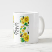 Goedemorgen Bloemengroet Grote Koffiekop (Voorkant rechts)