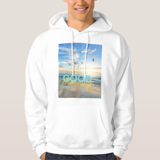 Goedemorgen Blue Sky Hoodie (Voorkant)