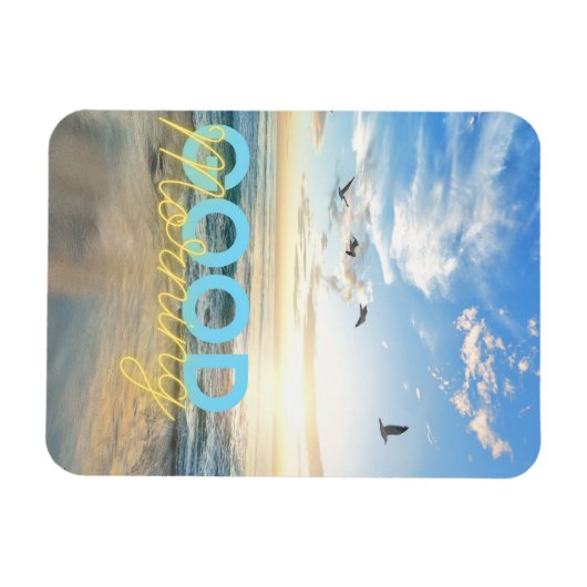 Goedemorgen Blue Sky Magneet (Horizontaal)