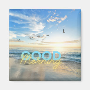 Goedemorgen Blue Sky Magneet