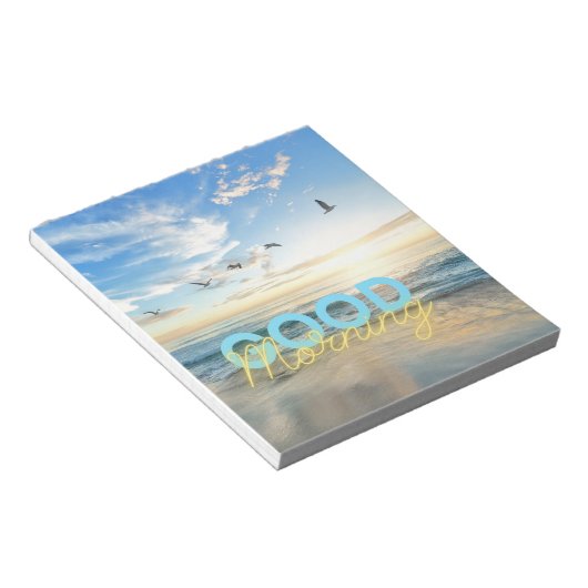 Goedemorgen Blue Sky Notitieblok (Schuin)