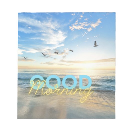 Goedemorgen Blue Sky Notitieblok (Voorkant)