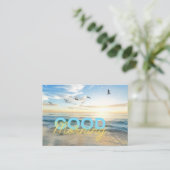 Goedemorgen Blue Sky Plaatskaartje (Staand voorkant)