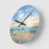 Goedemorgen Blue Sky Ronde Klok (Hoek)