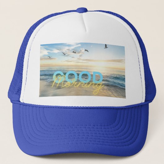 Goedemorgen Blue Sky Trucker Pet (Voorkant)