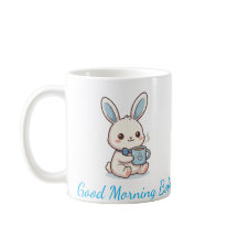 Goedemorgen Bobo Bunny Koffiemok - Schattig Kawai