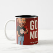 Goedemorgen Bold Red Coffee mok (Links)