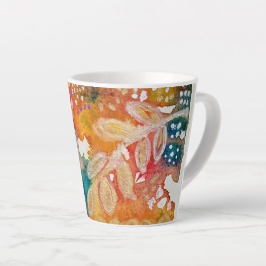 Goedemorgen Botanicals Latte Mok (Rechterhoek)