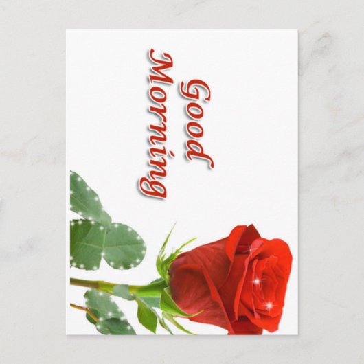 goedemorgen briefkaart (Voorkant)