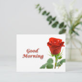 goedemorgen briefkaart (Staand voorkant)