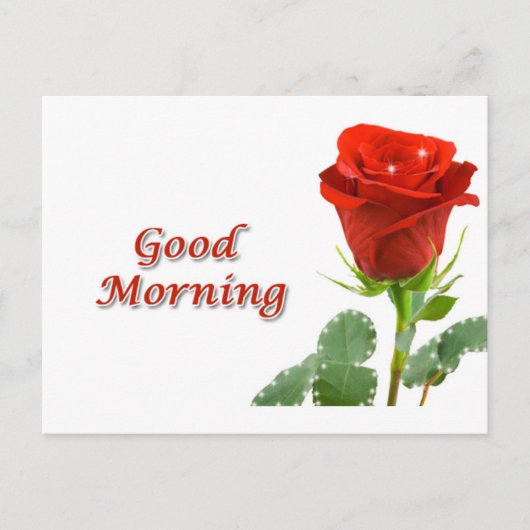 goedemorgen briefkaart (Voorkant)
