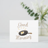 Goedemorgen Briefkaart (Staand voorkant)