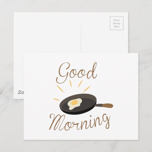 Goedemorgen Briefkaart (Voorkant / Achterkant)