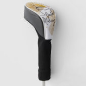 Goedemorgen Briefkaart Golfheadcover (Schuin)