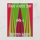 Goedemorgen Briefkaart Horizontale Sjabloon (Voorkant)