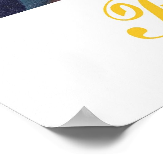 Goedemorgen Buenos Dias Poster (Hoek)