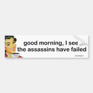 Goedemorgen... Bumpersticker