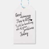 Goedemorgen Cadeaulabel (Voorkant)