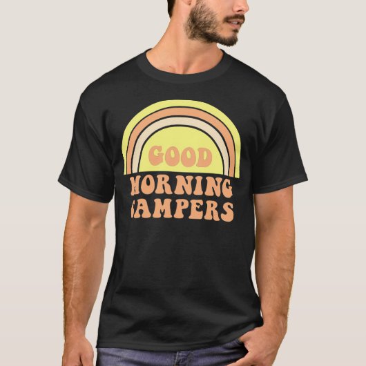 Goedemorgen Campers T-shirt (Voorkant)