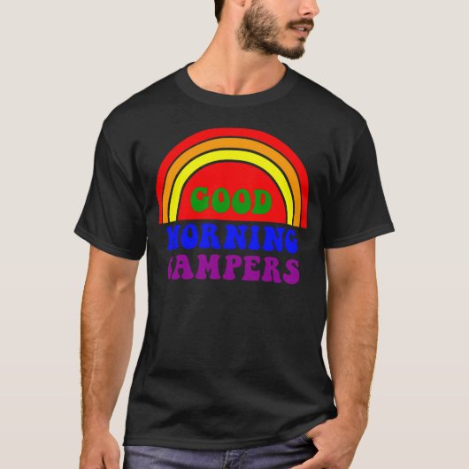 Goedemorgen Campers T-shirt (Voorkant)
