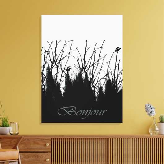 Goedemorgen Canvas Afdruk (Insitu (Woonkamer))