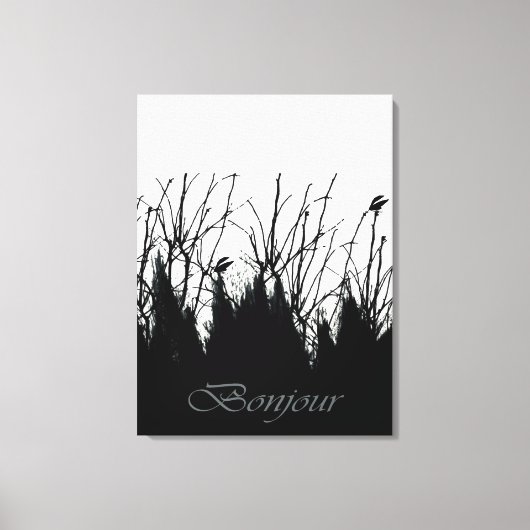 Goedemorgen Canvas Afdruk (Voorkant)