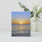 Goedemorgen, citaat van God Briefkaart (Staand voorkant)