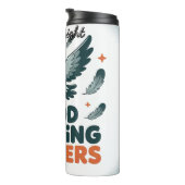 Goedemorgen Cluckers Vogelkunst Thermosbeker (Geroteerd rechts)
