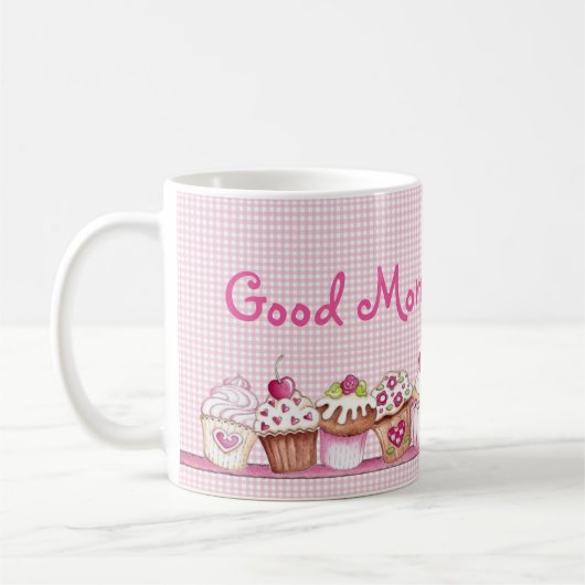 Goedemorgen Cupcake Koffiemok (Links)