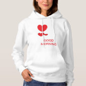Goedemorgen Dames Hoodie (Voorkant)