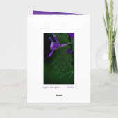 "Goedemorgen. Dit is God." Inspirerend Kaart (Achterkant)