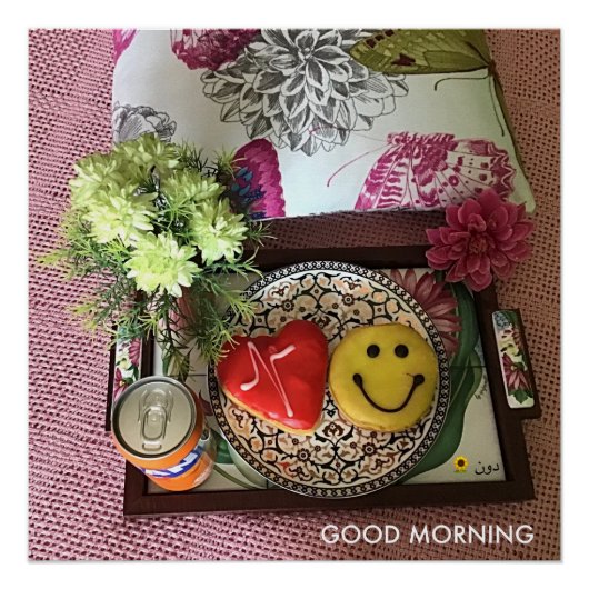 GOEDEMORGEN DONUTS PERFECT POSTER (Voorkant)