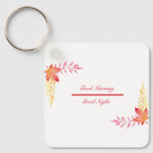 Goedemorgen en Goede Nachtelijke Sleutelhanger (Voorkant)