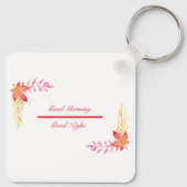 Goedemorgen en Goede Nachtelijke Sleutelhanger (Achterkant)