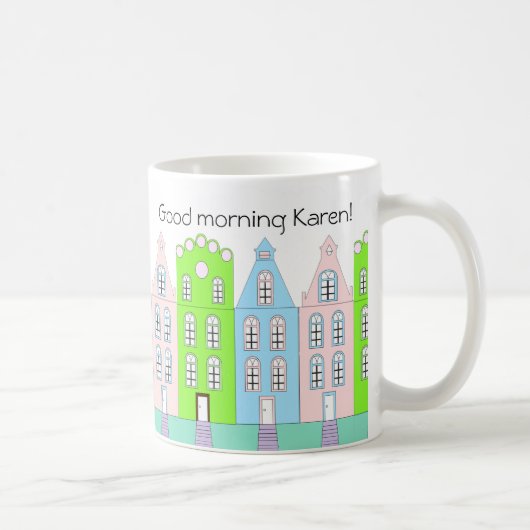 Goedemorgen Europese esthetiek Elegant Koffiemok (Rechts)