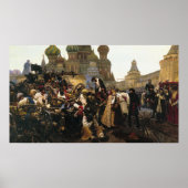 Goedemorgen executie Streltsy door Vasily Surikov Poster (Voorkant)