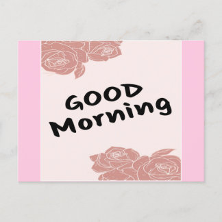 Goedemorgen Feestdagenkaart