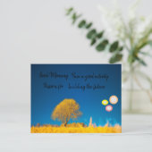 goedemorgen feestdagenkaart (Staand voorkant)