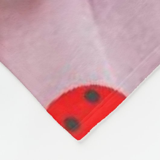 Goedemorgen fleece deken - blijf gezellig & altijd (Hoek)