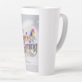 Goedemorgen foto latte mok (Rechterhoek)