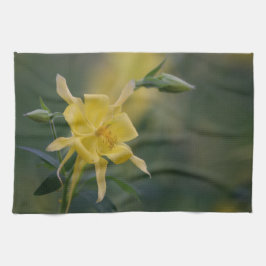 Goedemorgen geel theedoek