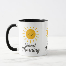 Goedemorgen glimlach mok