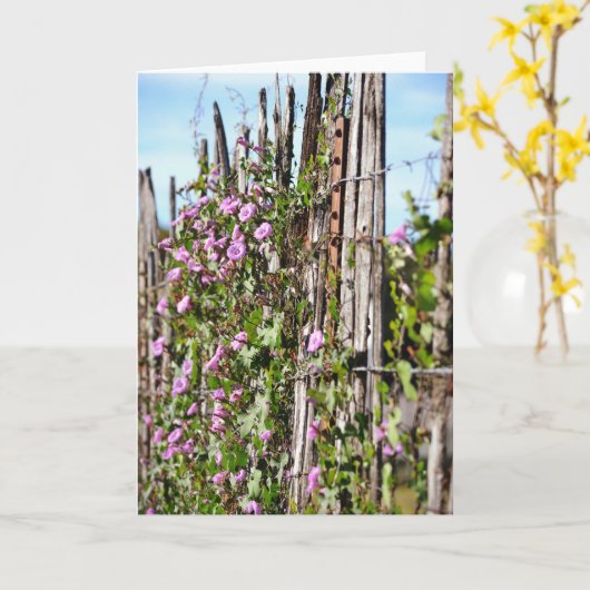 Goedemorgen Glory Flowers Scripture Kaart Hebrews  (Gele Bloem)