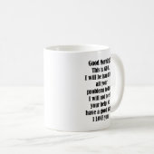 Goedemorgen, GOD Koffiemok (Voorkant rechts)